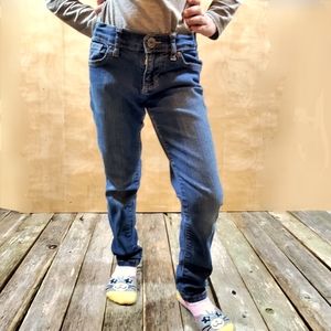 Children's Place Super Skinny Girls Denim Jeans 👖 6R Dark Twilight